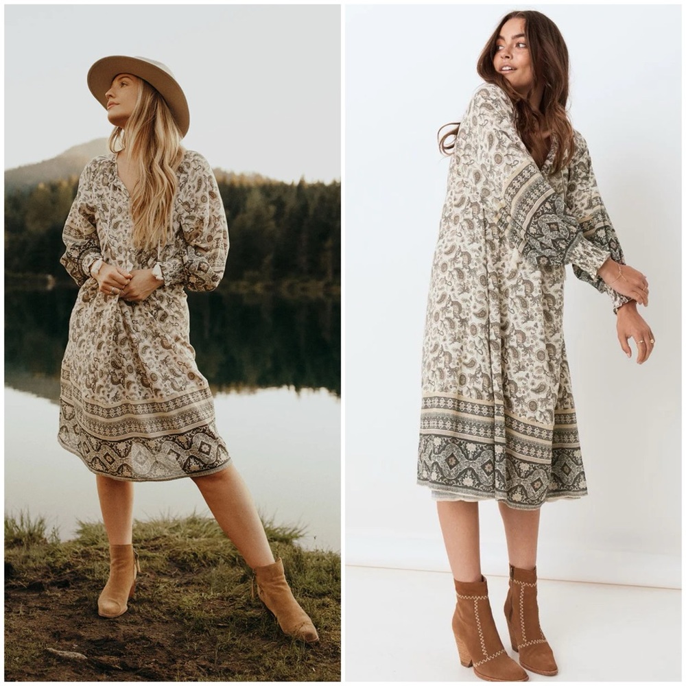 NEW! Spell & the Gypsy Collective Ash Journey Boho Dress